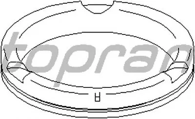 Подшипник качения, опора стойки амортизатора TOPRAN купить