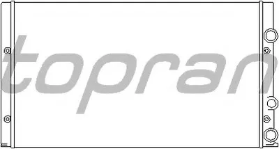 Радиатор, охлаждение двигателя TOPRAN купить