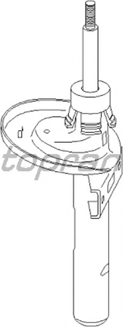 Амортизатор TOPRAN купить
