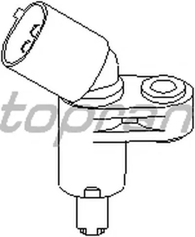 Датчик, частота вращения колеса TOPRAN купить