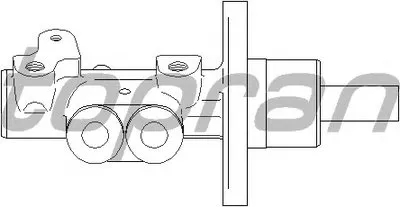 целиндер ручного тормоза TOPRAN купить
