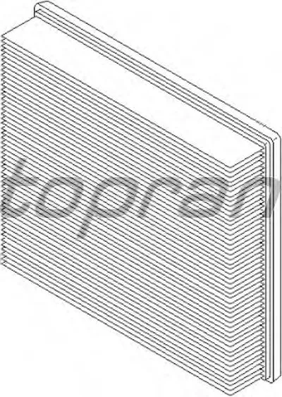 Воздушный фильтр TOPRAN купить