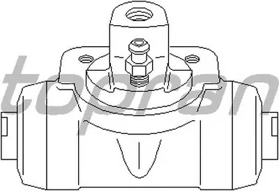 Колесный тормозной цилиндр TOPRAN купить