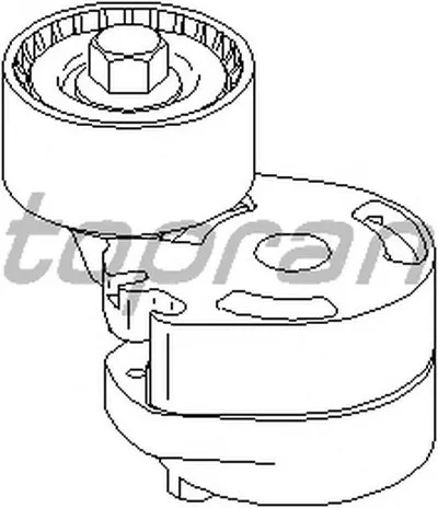 Натяжитель ремня, клиновой зубча TOPRAN купить
