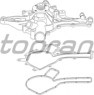 Водяной насос TOPRAN купить