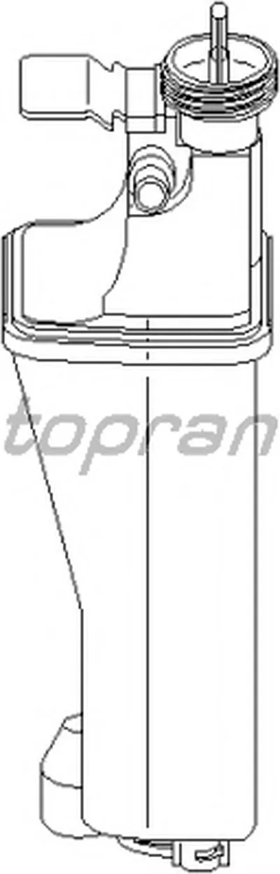 Компенсационный бак, охлаждающая жидкость TOPRAN купить