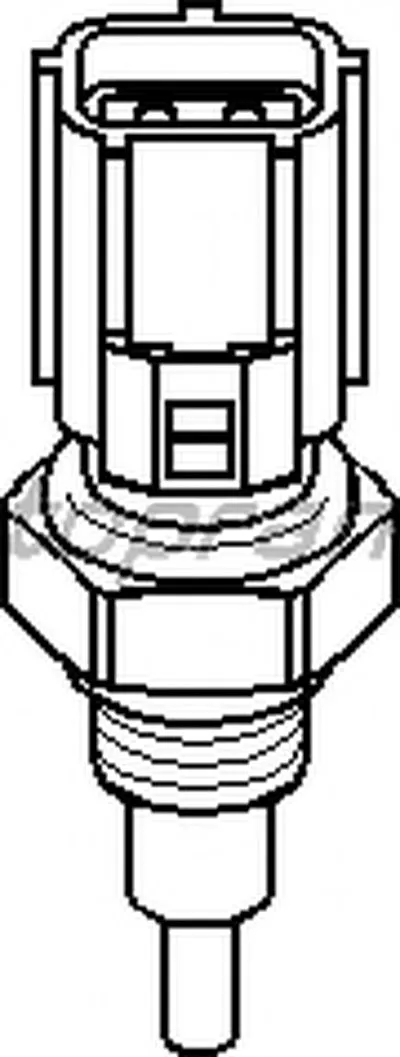 Датчик, температура охлаждающей жидкости TOPRAN купить