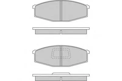 Комплект тормозных колодок, дисковый тормоз E.T.F. купить