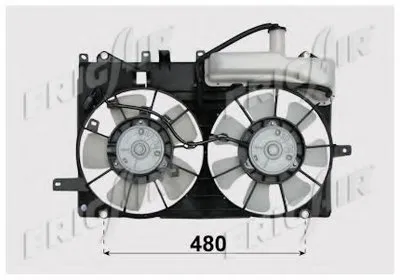 Вентилятор, охлаждение двигателя FRIGAIR купить