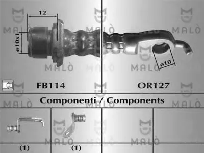 Тормозной шланг MALÒ купить
