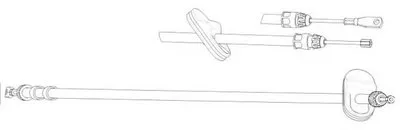 Трос, стояночная тормозная система CEF купить