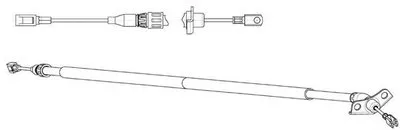 Трос, стояночная тормозная система CEF купить
