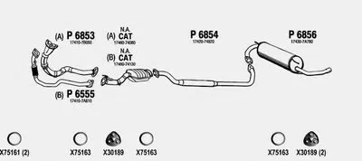 Система выпуска ОГ FENNO купить