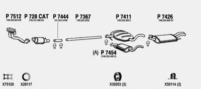 Система выпуска ОГ FENNO купить