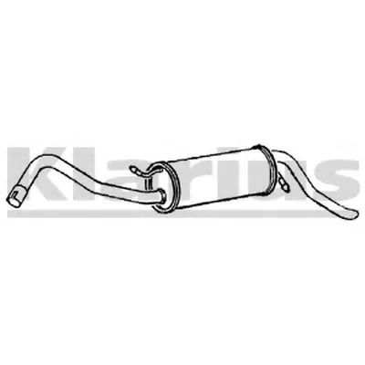 Глушитель выхлопных газов конечный KLARIUS купить