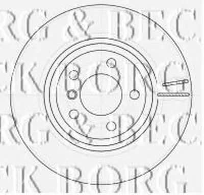 Тормозной диск BORG & BECK купить
