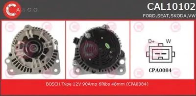 Генератор BRAND NEW SERIES CASCO купить