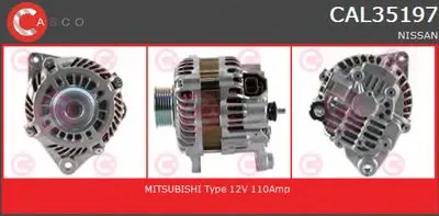 Генератор GENUINE SERIES CASCO купить