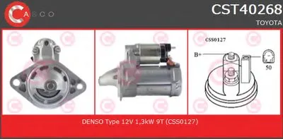 Стартер GENUINE SERIES CASCO купить