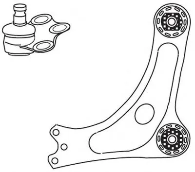 Рычаг независимой подвески колеса, подвеска колеса FRAP купить