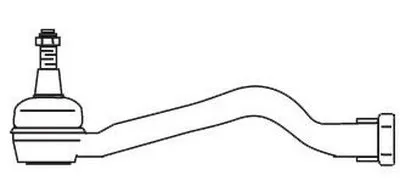 Наконечник поперечной рулевой тяги FRAP купить