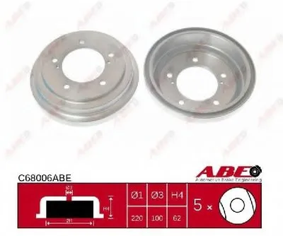 Тормозной барабан ABE купить