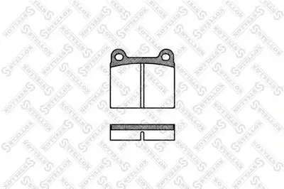 Комплект тормозных колодок, дисковый тормоз STELLOX купить
