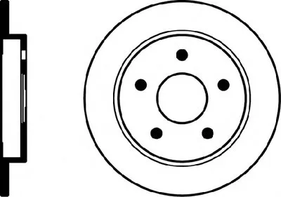 Тормозной диск HELLA PAGID купить