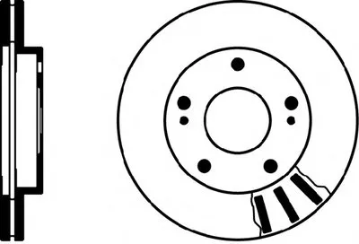 Тормозной диск HELLA PAGID купить