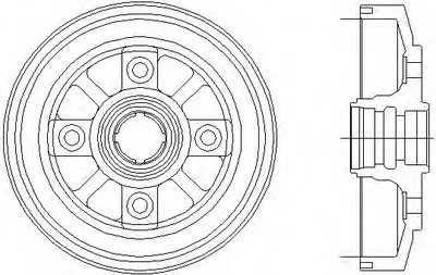 Тормозной барабан HELLA PAGID купить