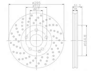 Тормозной диск PRO TEXTAR купить