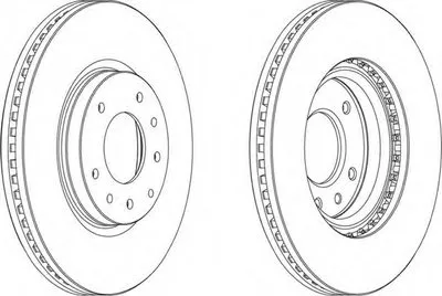 Тормозной диск PREMIER FERODO купить