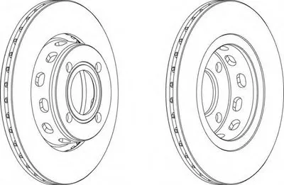 Тормозной диск PREMIER FERODO купить