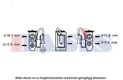 Расширительный клапан, кондиционер AKS DASIS купить