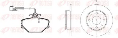 Комплект тормозов, дисковый тормозной механизм Twin Kit REMSA купить