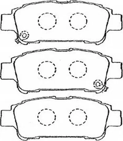 Комплект тормозных колодок, дисковый тормоз Premium Advics AISIN купить