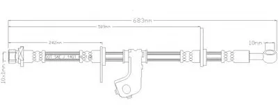 Тормозной шланг REMKAFLEX купить