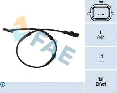 Датчик, частота вращения колеса FAE купить