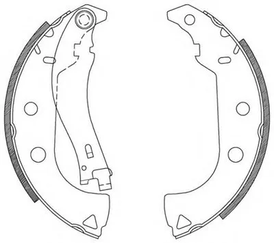 Комплект тормозных колодок ADVANCE OPEN PARTS купить