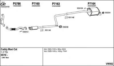 Система выпуска ОГ FENNO купить