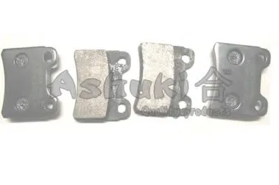 Комплект тормозных колодок, дисковый тормоз ASHUKI купить
