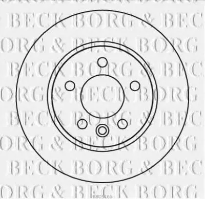Тормозной диск BORG & BECK купить