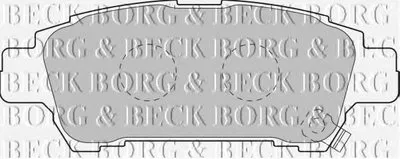 Комплект тормозных колодок, дисковый тормоз BORG & BECK купить