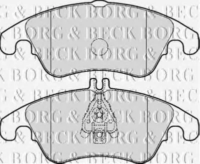 Комплект тормозных колодок, дисковый тормоз BORG & BECK купить