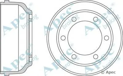 Тормозной барабан APEC braking купить