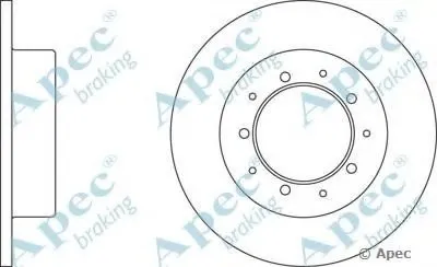 Тормозной диск APEC braking купить