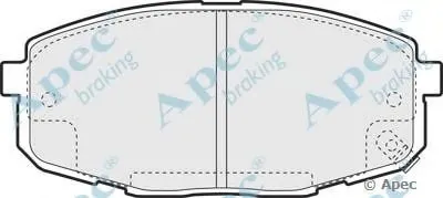 Комплект тормозных колодок, дисковый тормоз APEC braking купить