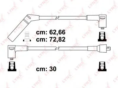 Комплект проводов зажигания LYNXauto купить