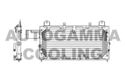 Конденсатор, кондиционер AUTOGAMMA купить