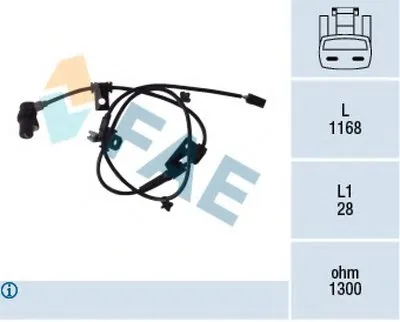 Датчик, частота вращения колеса FAE купить